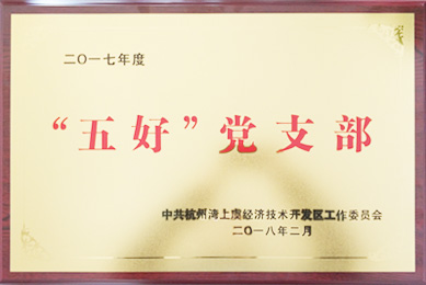 2017年度“五好”党支部